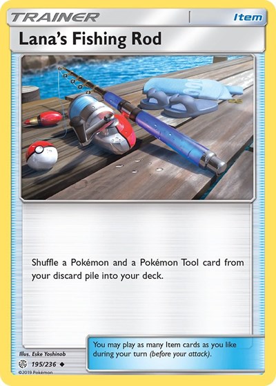 Lana's Fishing Rod #195 SM - Cosmic Eclipse