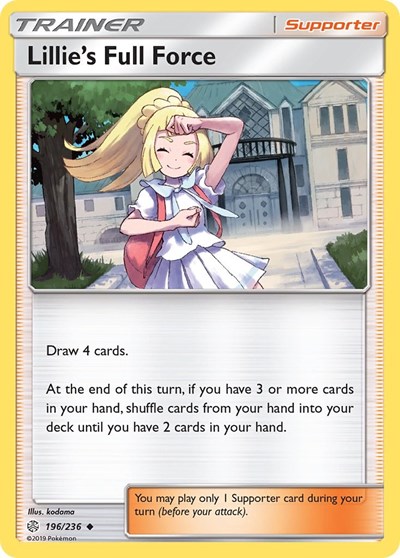Lillie's Full Force #196 SM - Cosmic Eclipse