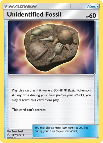 Unidentified Fossil #207 SM - Cosmic Eclipse