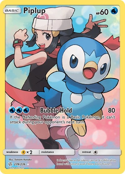 Piplup #239 SM - Cosmic Eclipse