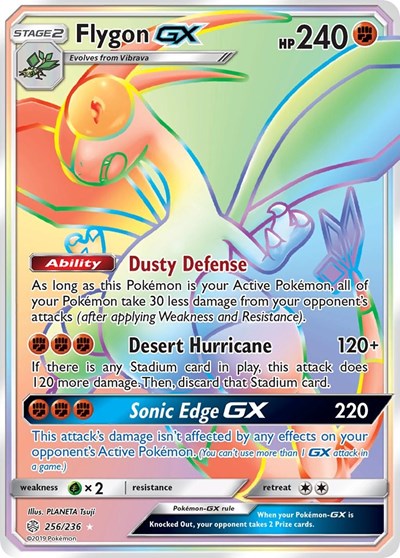 Flygon GX #256 SM - Cosmic Eclipse