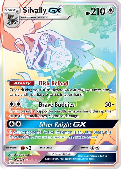 Silvally GX #262 SM - Cosmic Eclipse