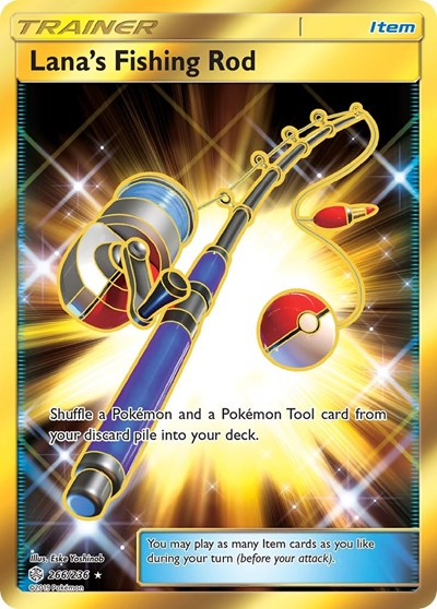 Lana's Fishing Rod #266 SM - Cosmic Eclipse