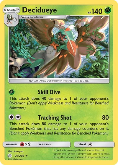 Decidueye #20 SM - Cosmic Eclipse