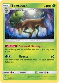 Sawsbuck #16 Deck Exclusives