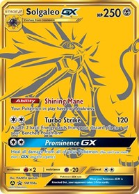 Solgaleo GX #SM104A SM Promos