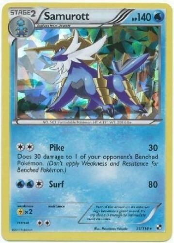 Samurott #31 Deck Exclusives