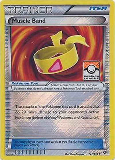 Muscle Band #121 League & Championship Cards