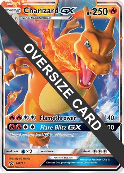 Charizard GX - SM211 #SM211 Jumbo Cards