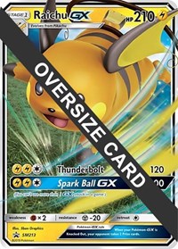 Raichu GX #SM213 Jumbo Cards