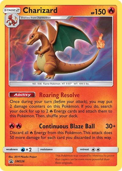 Charizard #SM226 SM Promos