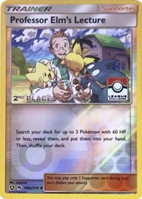 Professor Elm's Lecture (League Challenge) [2nd Place] #188A League & Championship Cards