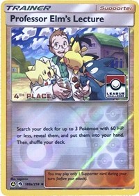 Professor Elm's Lecture (League Challenge) [4th Place] #188A League & Championship Cards