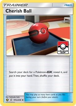 Cherish Ball #191A League & Championship Cards