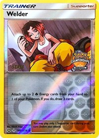 Welder (Regional Championships) [Staff] #189A League & Championship Cards