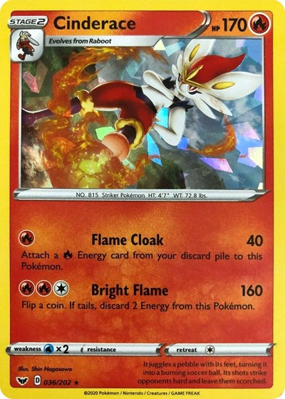 Cinderace Deck Exclusives #36
