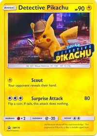 Detective Pikachu - SM170 #SM170 SM Promos