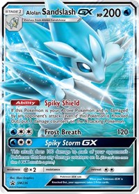 Alolan Sandslash GX #SM236 SM Promos