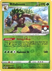 Rillaboom #14 League & Championship Cards