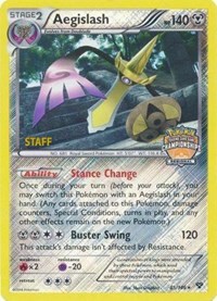 Aegislash (Regional Championships) [Staff] #85 League & Championship Cards