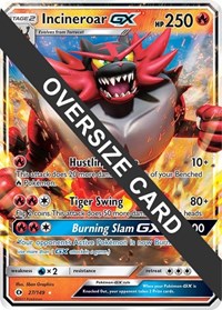 Incineroar GX #27 Jumbo Cards