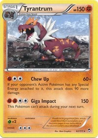 Tyrantrum #62 Miscellaneous Cards & Products