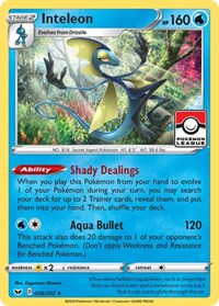 Inteleon #58 League & Championship Cards