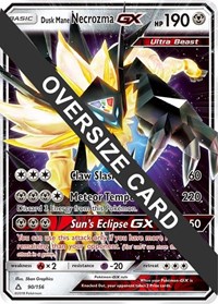 Dusk Mane Necrozma GX #90 Jumbo Cards