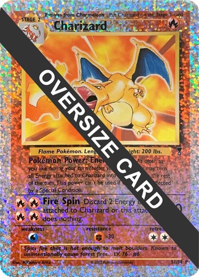 Charizard #S1 Jumbo Cards