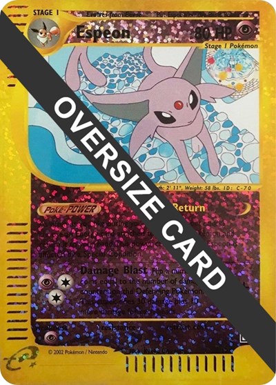 Espeon Jumbo Cards #6