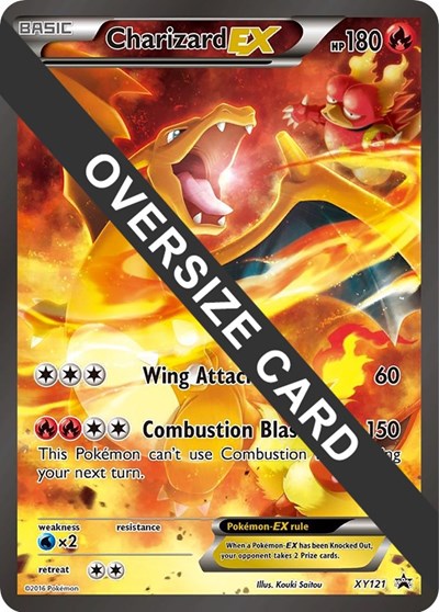 Charizard EX - XY121 #XY121 Jumbo Cards