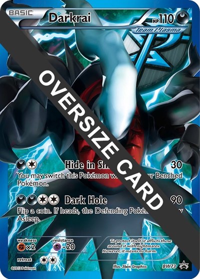 Darkrai - BW73 Jumbo Cards #BW73
