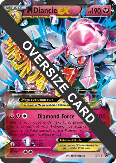 M Diancie EX #XY44 Jumbo Cards