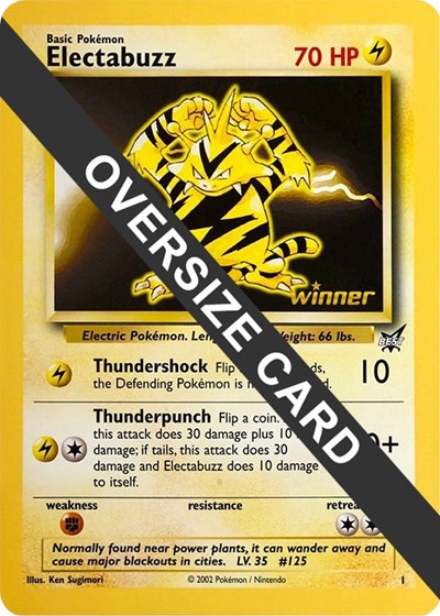 Electabuzz - 1 #1 Jumbo Cards