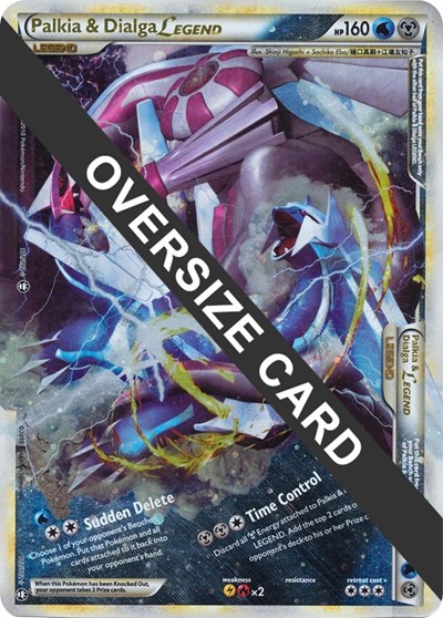 Palkia & Dialga Legends - 101/102 + 102/102 Jumbo Cards #101