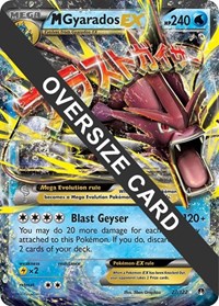 M Gyarados EX Jumbo Cards