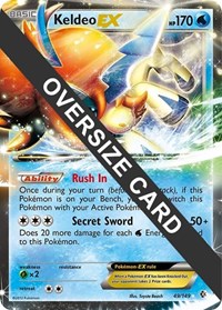 Keldeo EX #49 Jumbo Cards