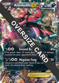 Krookodile EX #XY25 Jumbo Cards