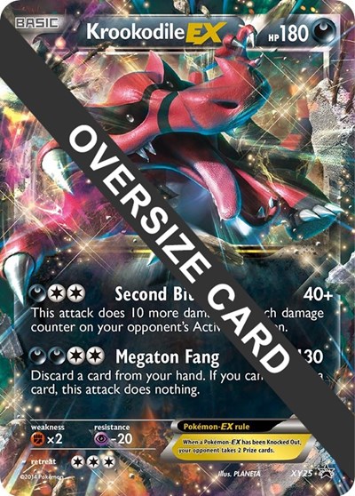 Krookodile EX #XY25 Jumbo Cards