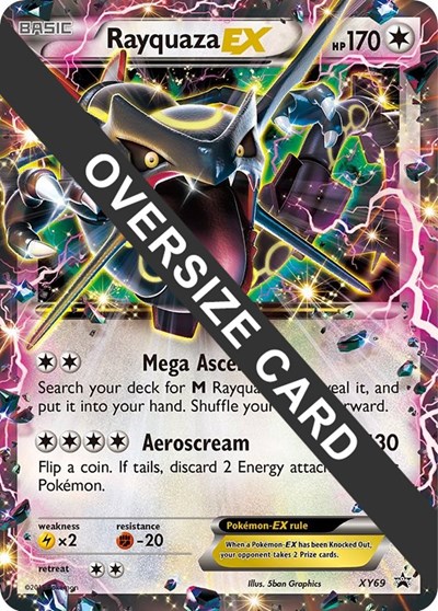 Rayquaza EX #XY69 Jumbo Cards