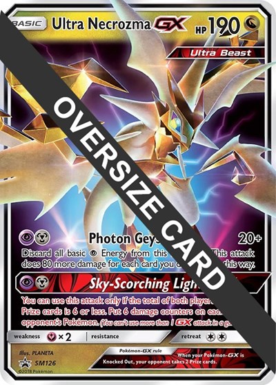 Ultra Necrozma GX #SM126 Jumbo Cards