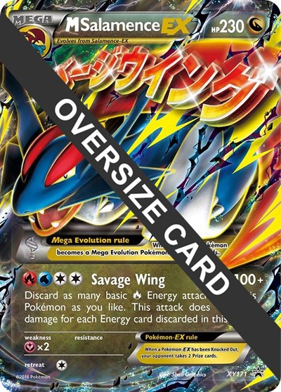 M Salamence EX Jumbo Cards #XY171
