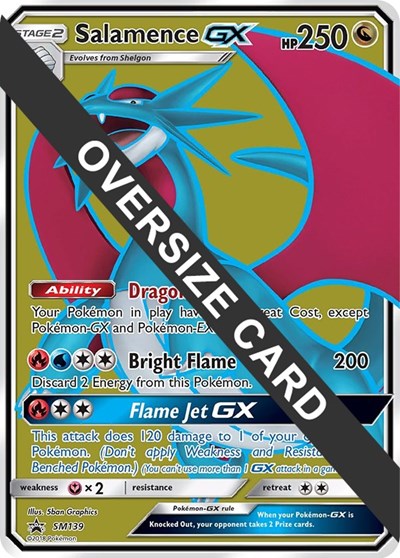 Salamence GX - SM139 Jumbo Cards #SM139