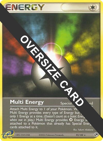 Multi Energy #93 Jumbo Cards