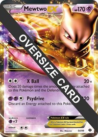 Mewtwo EX Jumbo Cards