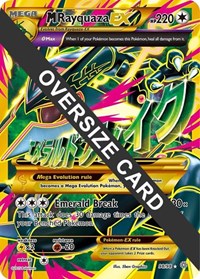 M Rayquaza EX #98 Jumbo Cards