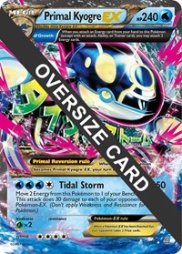 Primal Kyogre EX #55 Jumbo Cards