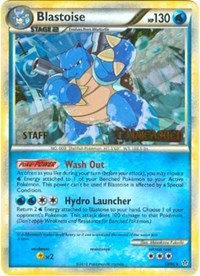 Blastoise (Prerelease) [Staff] #13 HGSS Promos