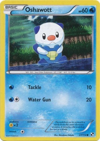 Oshawott #27 Alternate Art Promos