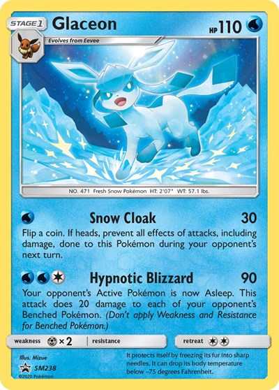 Glaceon #SM238 SM Promos